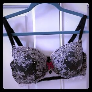 Adorable bejeweled bra
